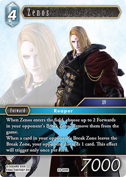 Zenos, Hidden Trials 23-029R
