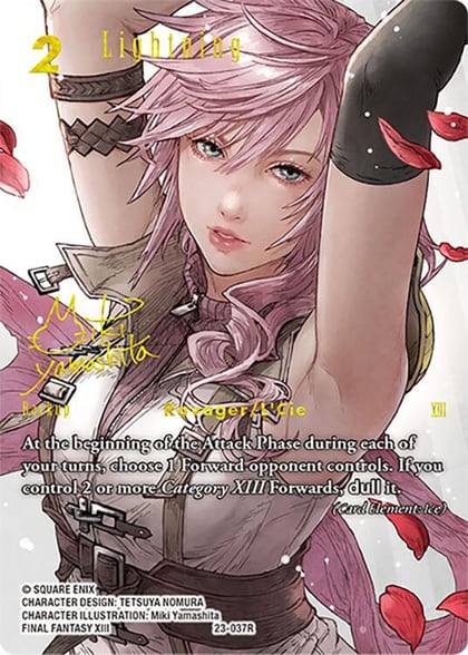 Lightning (Full Art Signature), Hidden Trials 23-037C