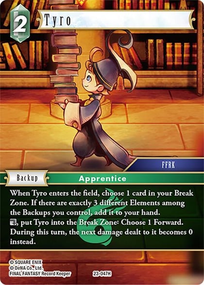 Tyro, Hidden Trials 23-047H