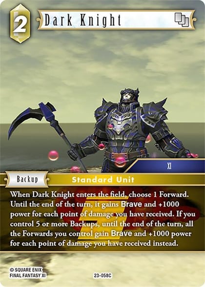 Dark Knight, Hidden Trials 23-058C