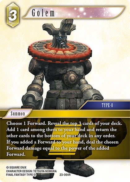 Golem, Hidden Trials 23-064R