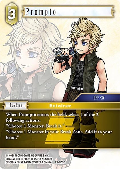 Prompto, Hidden Trials 23-073C