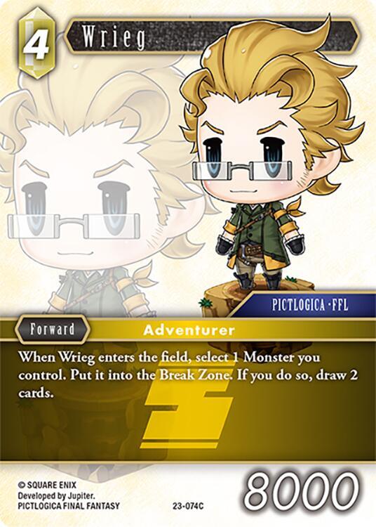 Wrieg, Hidden Trials 23-074C