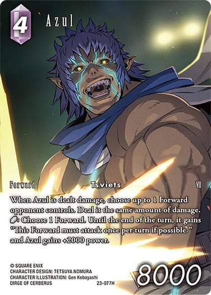 Azul (Full Art), Hidden Trials 23-077H