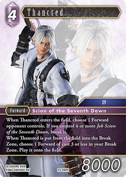 Thancred, Hidden Trials 23-086H