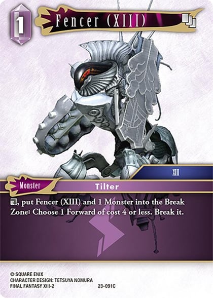Fencer (XIII), Hidden Trials 23-091C
