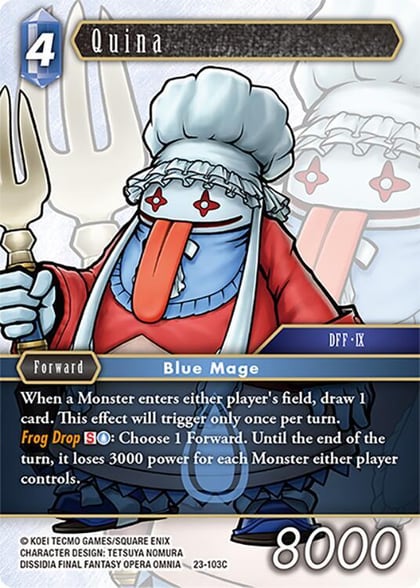 Quina, Hidden Trials 23-103C