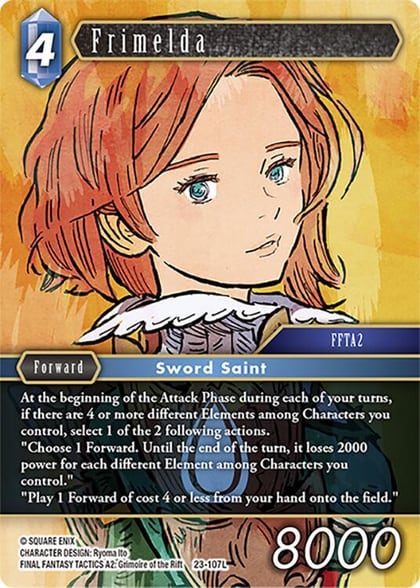 Frimelda, Hidden Trials 23-107L
