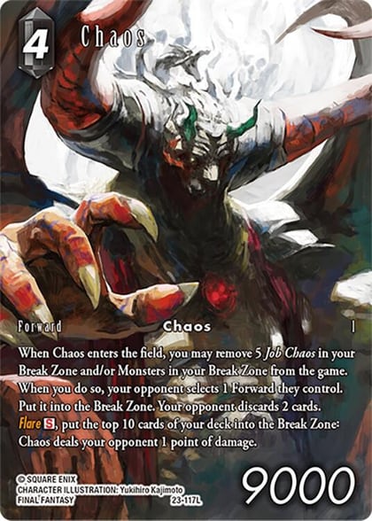 Chaos (Full Art), Hidden Trials 23-117L