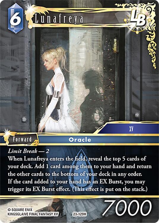 Lunafreya LB, Hidden Trials 23-129H