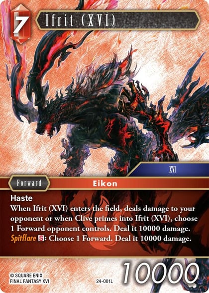 Ifrit (XVI), Hidden Legends 24-001L