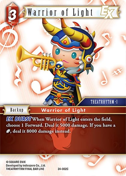 Warrior of Light ex, Hidden Legends 24-002C