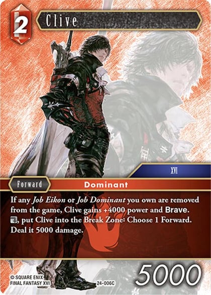 Clive (24-006C), Hidden Legends 24-006C