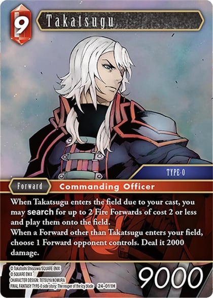 Takatsugu, Hidden Legends 24-011H