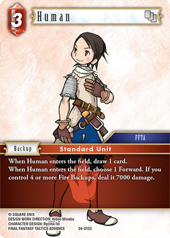 Human, Hidden Legends 24-012C
