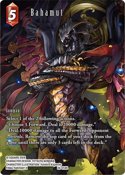 Bahamut (Full Art), Hidden Legends 24-014H