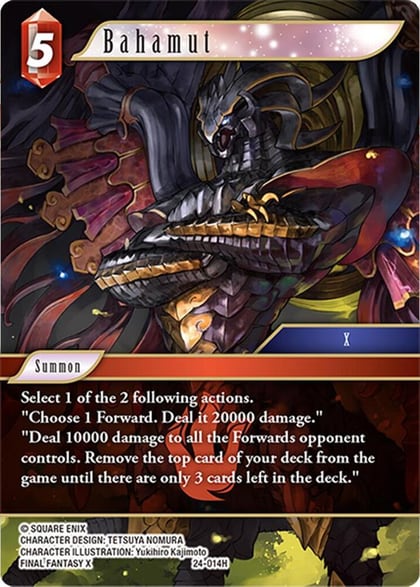 Bahamut, Hidden Legends 24-014H