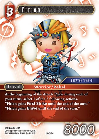 Firion, Hidden Legends 24-017C