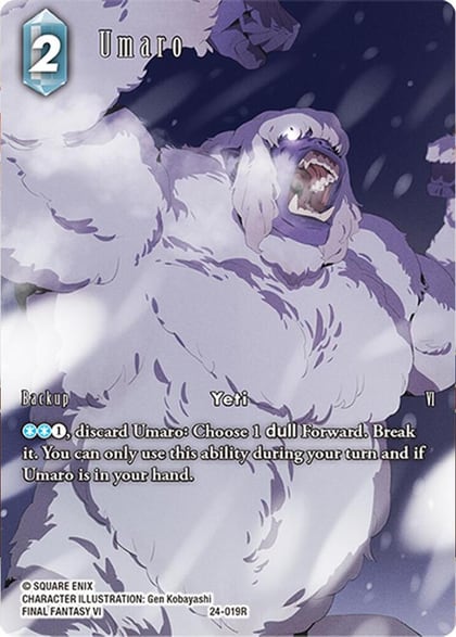 Umaro (Full Art), Hidden Legends 24-019R