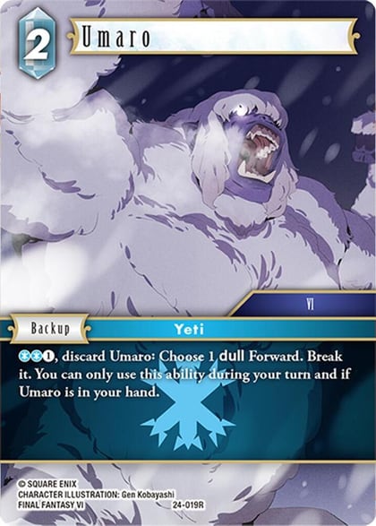 Umaro, Hidden Legends 24-019R