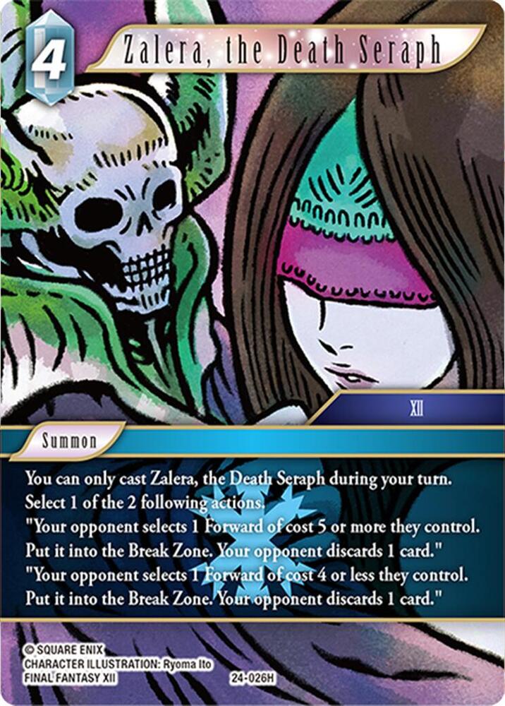Zalera, the Death Seraph, Hidden Legends 24-026H