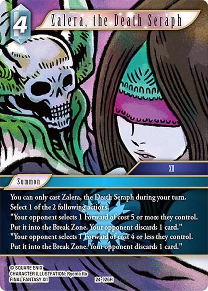 Zalera, the Death Seraph, Hidden Legends 24-026H