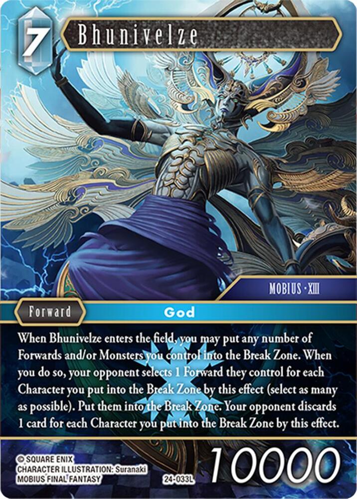 Bhunivelze, Hidden Legends 24-033L
