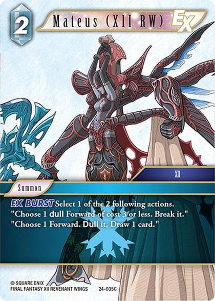 Mateus (XII RW), Hidden Legends 24-035C