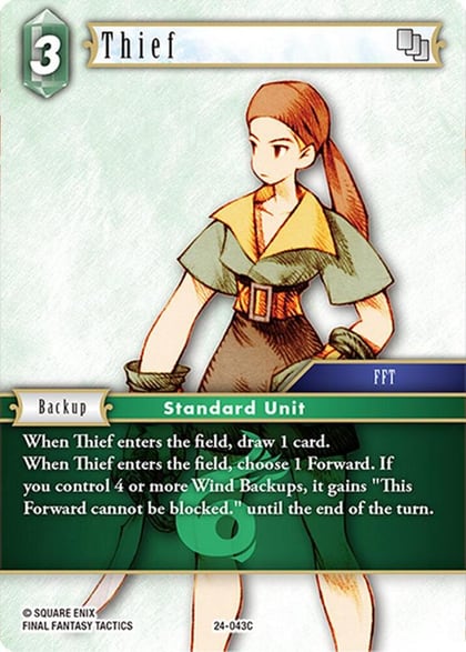 Thief, Hidden Legends 24-043C