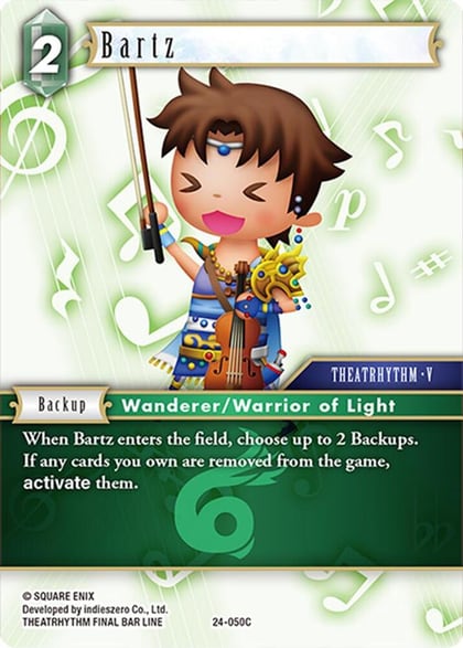 Bartz, Hidden Legends 24-050C