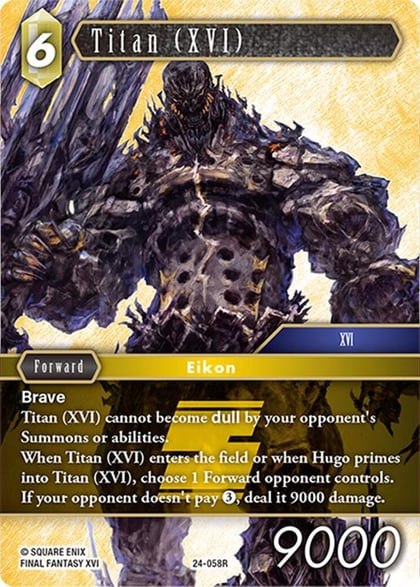 Titan (XVI), Hidden Legends 24-058R