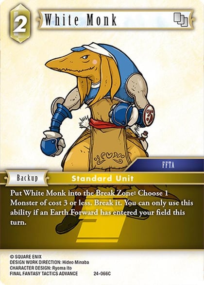 White Monk, Hidden Legends 24-066C