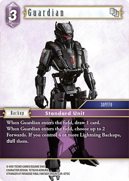 Guardian, Hidden Legends 24-075C