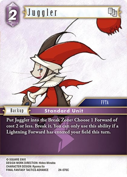 Juggler, Hidden Legends 24-076C