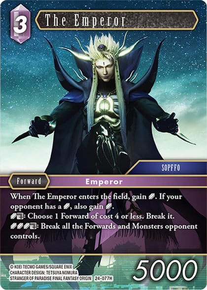 The Emperor, Hidden Legends 24-077H