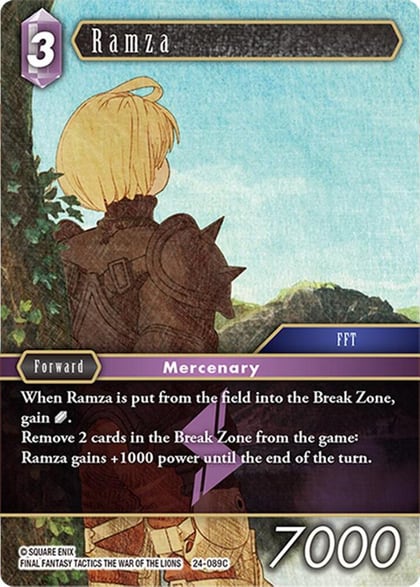 Ramza, Hidden Legends 24-089C