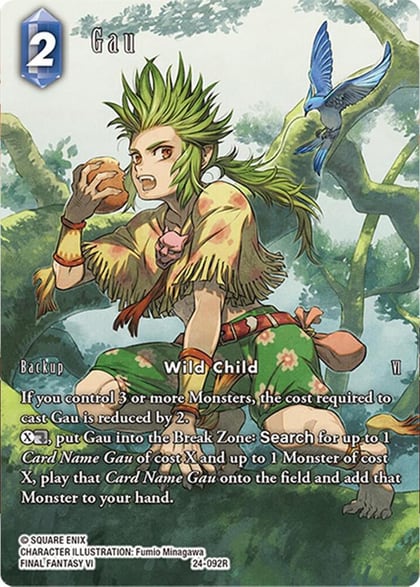 Gau (Full Art), Hidden Legends 24-092R