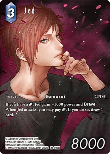 Jed (Full Art), Hidden Legends 24-096R