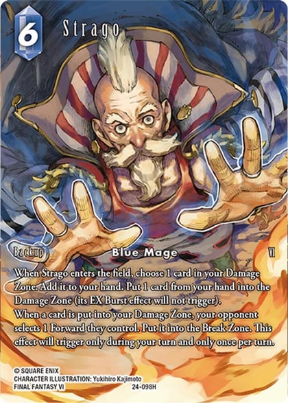 Strago (Full Art), Hidden Legends 24-098H