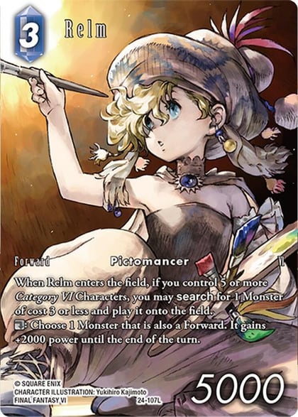 Relm (Full Art), Hidden Legends 24-107L