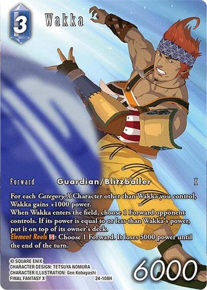 Wakka (Full Art), Hidden Legends 24-108H