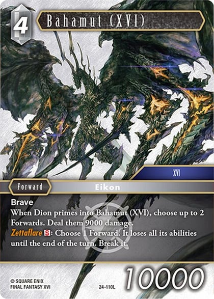 Bahamut (XVI), Hidden Legends 24-110L