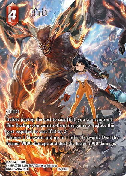 Ifrit (Full Art), Tears of the Planet 25-004H