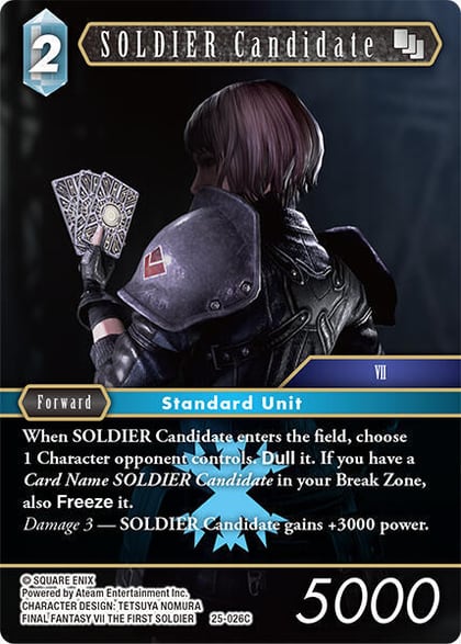 SOLDIER Candidate (25-026C), Tears of the Planet 25-026C