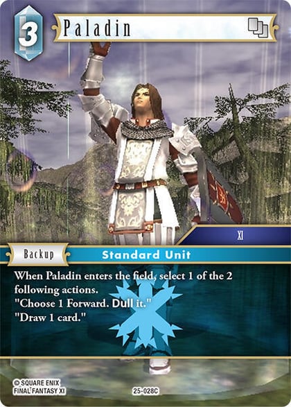 Paladin, Tears of the Planet 25-028C