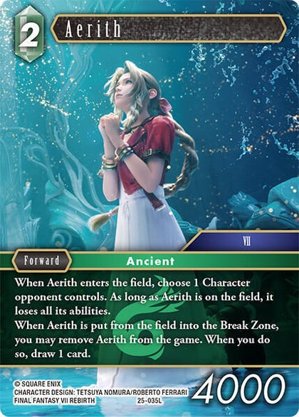 Aerith, Tears of the Planet 25-035L