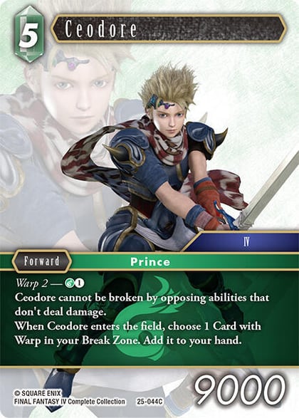 Ceodore, Tears of the Planet 25-044C