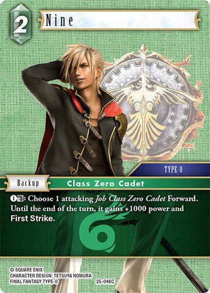 Nine, Tears of the Planet 25-046C