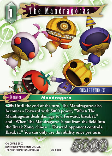 The Mandragoras, Tears of the Planet 25-048R