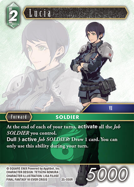 Lucia, Tears of the Planet 25-050R
